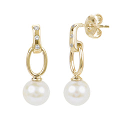 Parkplace Pearls 14KT Yellow Gold Freshwater Pearl Earring 922208/FWAA