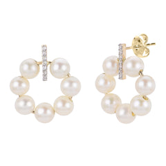 Parkplace Pearls 14KT Yellow Gold Freshwater Pearl Earring 922522/FWAA