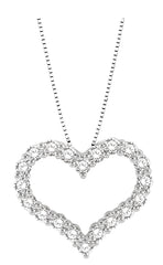 Parkplace Jewelers Heart Shape Diamond Pendant 94051PPFGPDWG