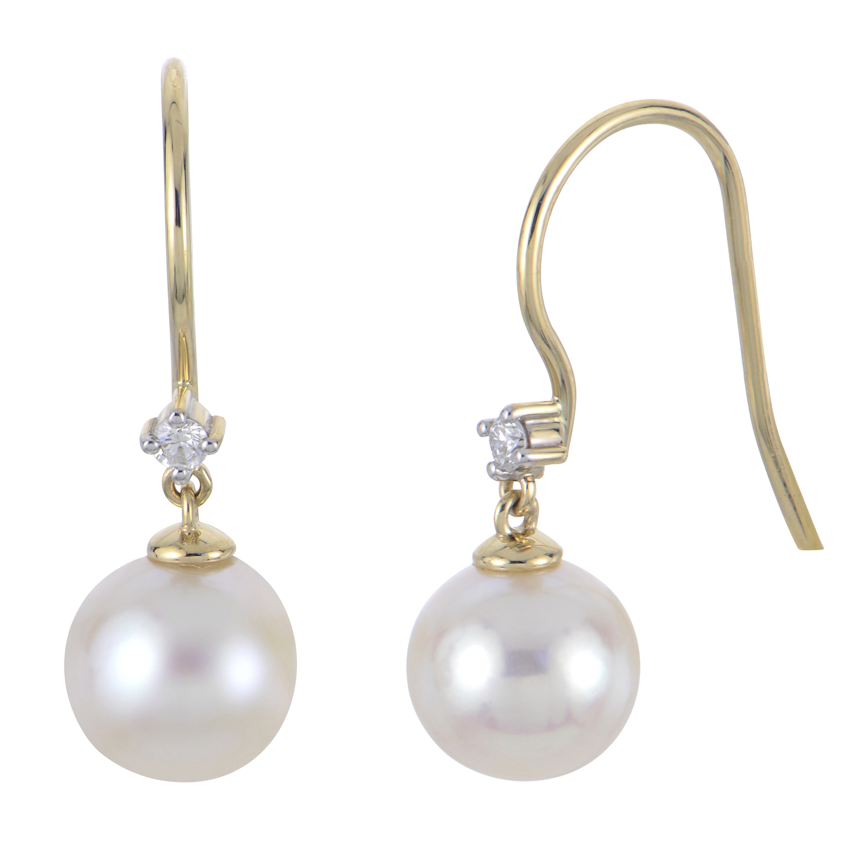 Parkplace Pearls 14KT Yellow Gold Freshwater Pearl Earring 922764/FWAA