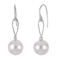 Parkplace Pearls 14KT White Gold Freshwater Pearl Earring 922776/FWWH