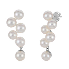 Parkplace Pearls 14KT White Gold Freshwater Pearl Earring 922963/FWWH-AA