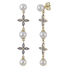 Parkplace Pearls 14KT Yellow Gold Freshwater Pearl Earring 923794/FWAA