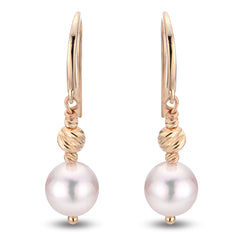 Parkplace Pearls 14KT Yellow Gold Akoya Pearl Earring 923850/A