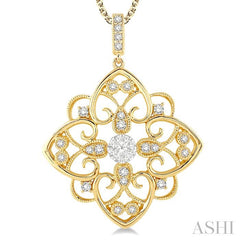 ASHI Lovebright Diamond Pendant 923A5PPFGPDYW