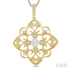 ASHI Lovebright Diamond Pendant 923A5PPFHPDYW