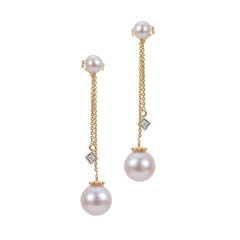 Parkplace Pearls 14KT Yellow Gold Freshwater Pearl Earring 924262/FWAA