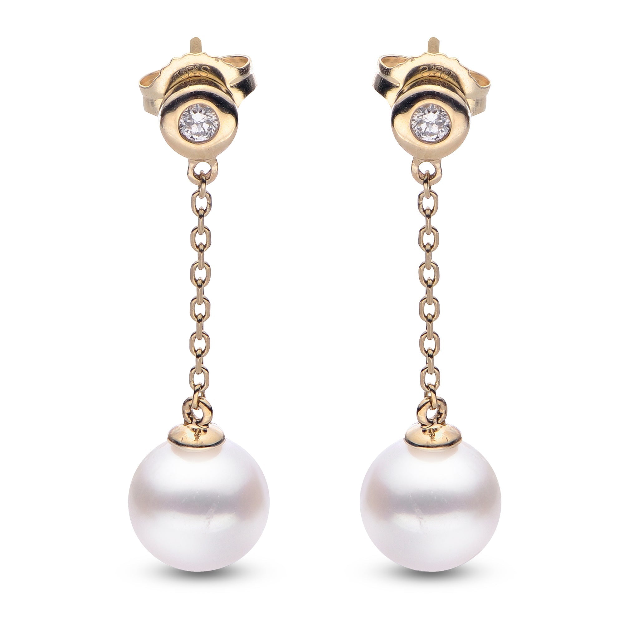 Parkplace Pearls 14KT Yellow Gold Freshwater Pearl Earring 924705/AA