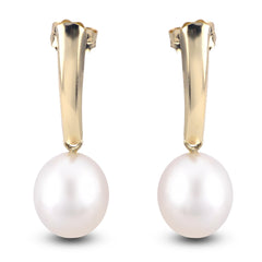 Parkplace Pearls 14KT Yellow Gold Freshwater Pearl Earring 924824