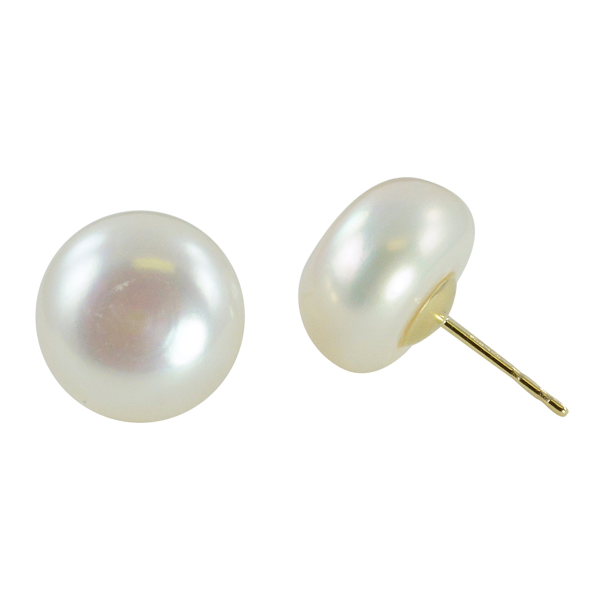 Parkplace Pearls 14KT White Gold Freshwater Pearl Earring 925222/WH