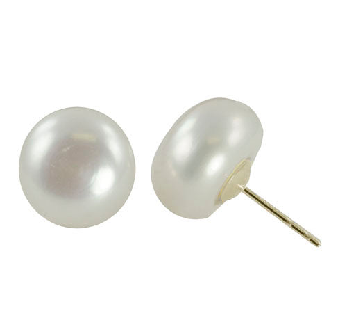 Parkplace Pearls 14KT Yellow Gold Freshwater Pearl Earring 925222