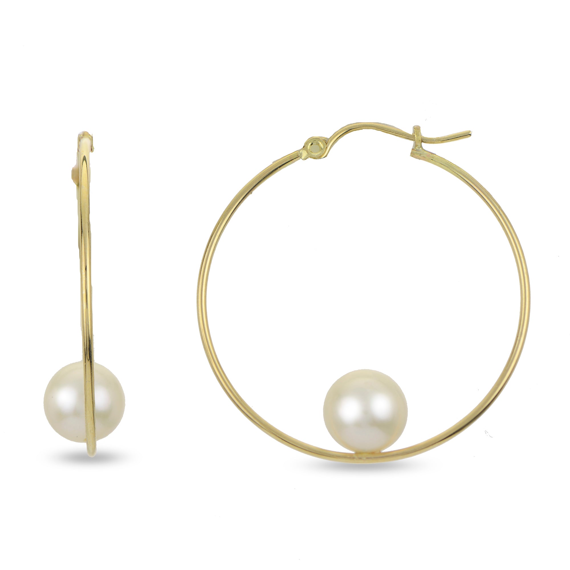 Parkplace Pearls 14KT Yellow Gold Freshwater Pearl Earring 925423/FW