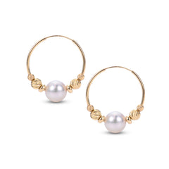 Parkplace Pearls 14KT Yellow Gold Akoya Pearl Earring 925600/AA