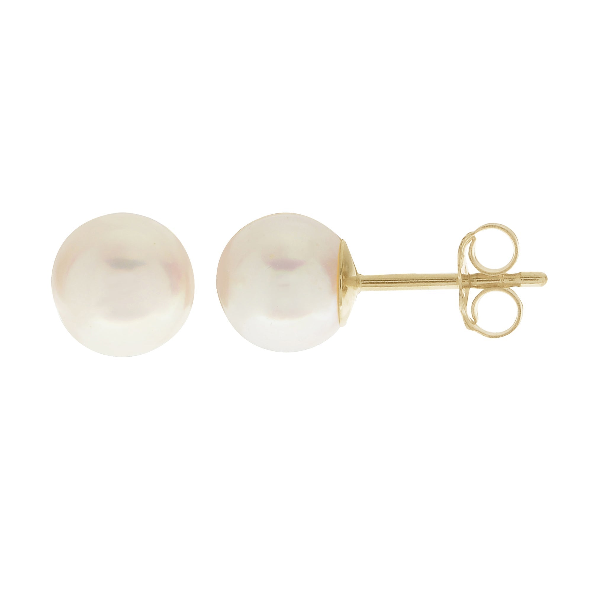 Parkplace Pearls 14KT Yellow Gold Akoya Pearl Earring 926102/AA