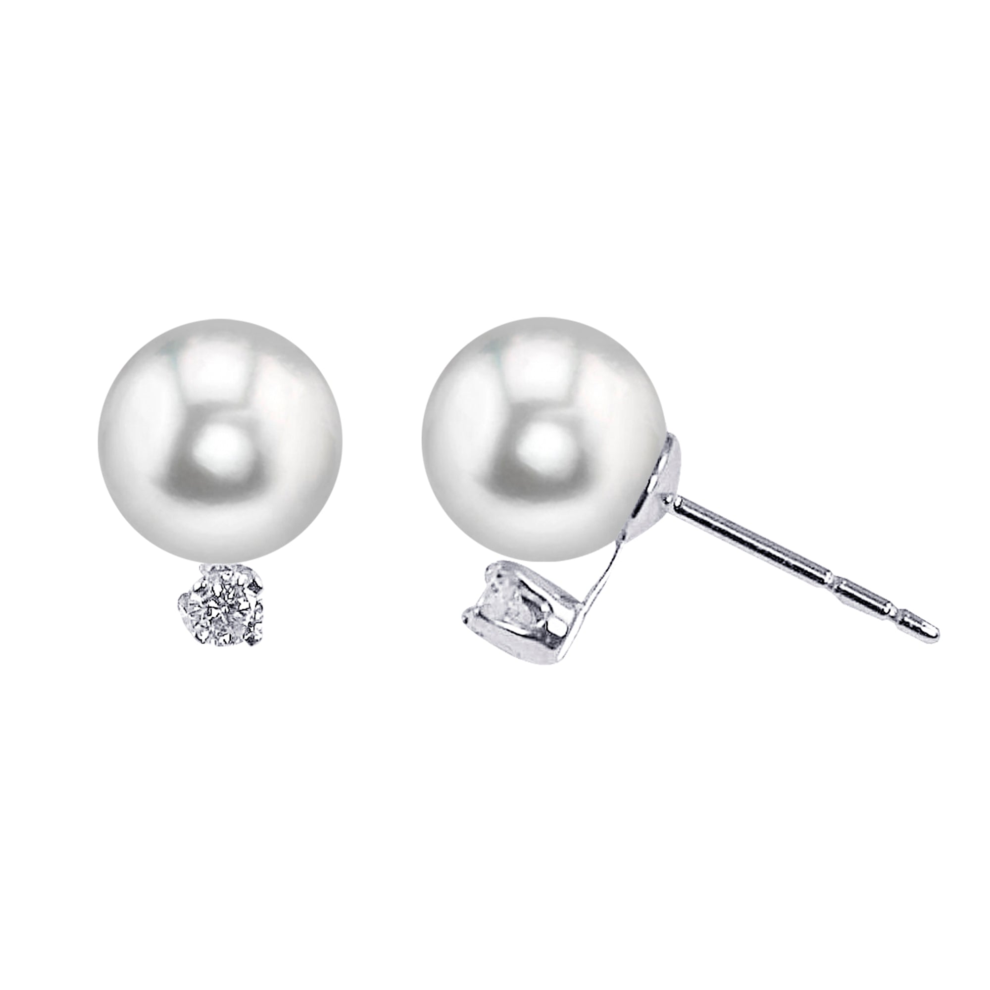 Parkplace Pearls 14KT White Gold Freshwater Pearl Earring 926275/WH