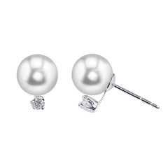 Parkplace Pearls 14KT White Gold Freshwater Pearl Earring 926275/WH