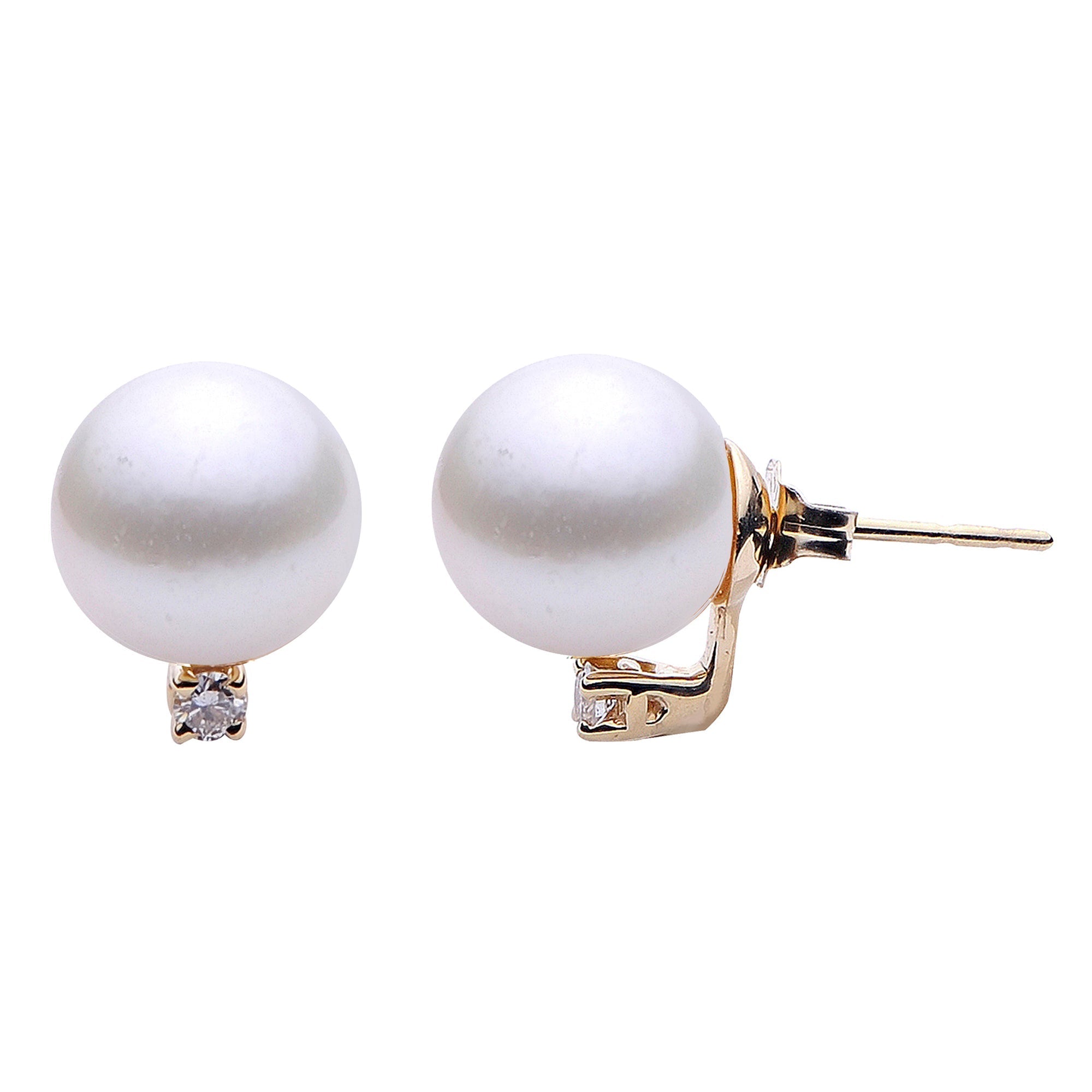 Parkplace Pearls 14KT Yellow Gold Freshwater Pearl Earring 926275