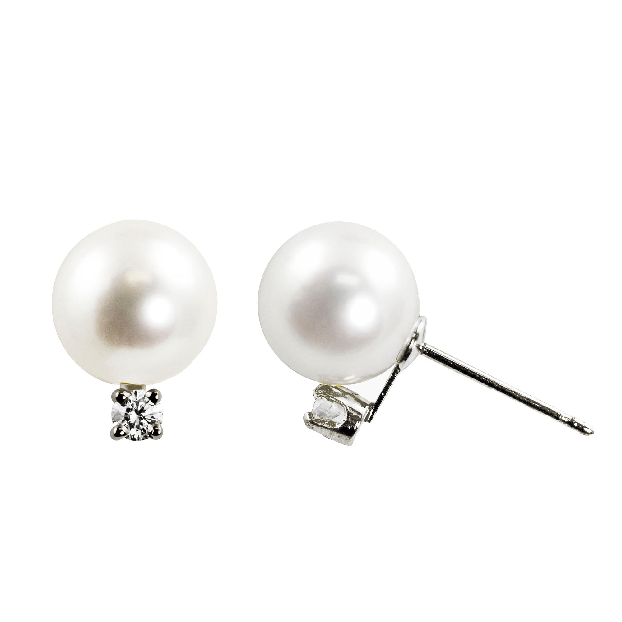 Parkplace Pearls 14KT White Gold Freshwater Pearl Earring 926279/WH