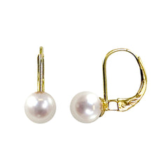 Parkplace Pearls 14KT Yellow Gold Akoya Pearl Earring 926471