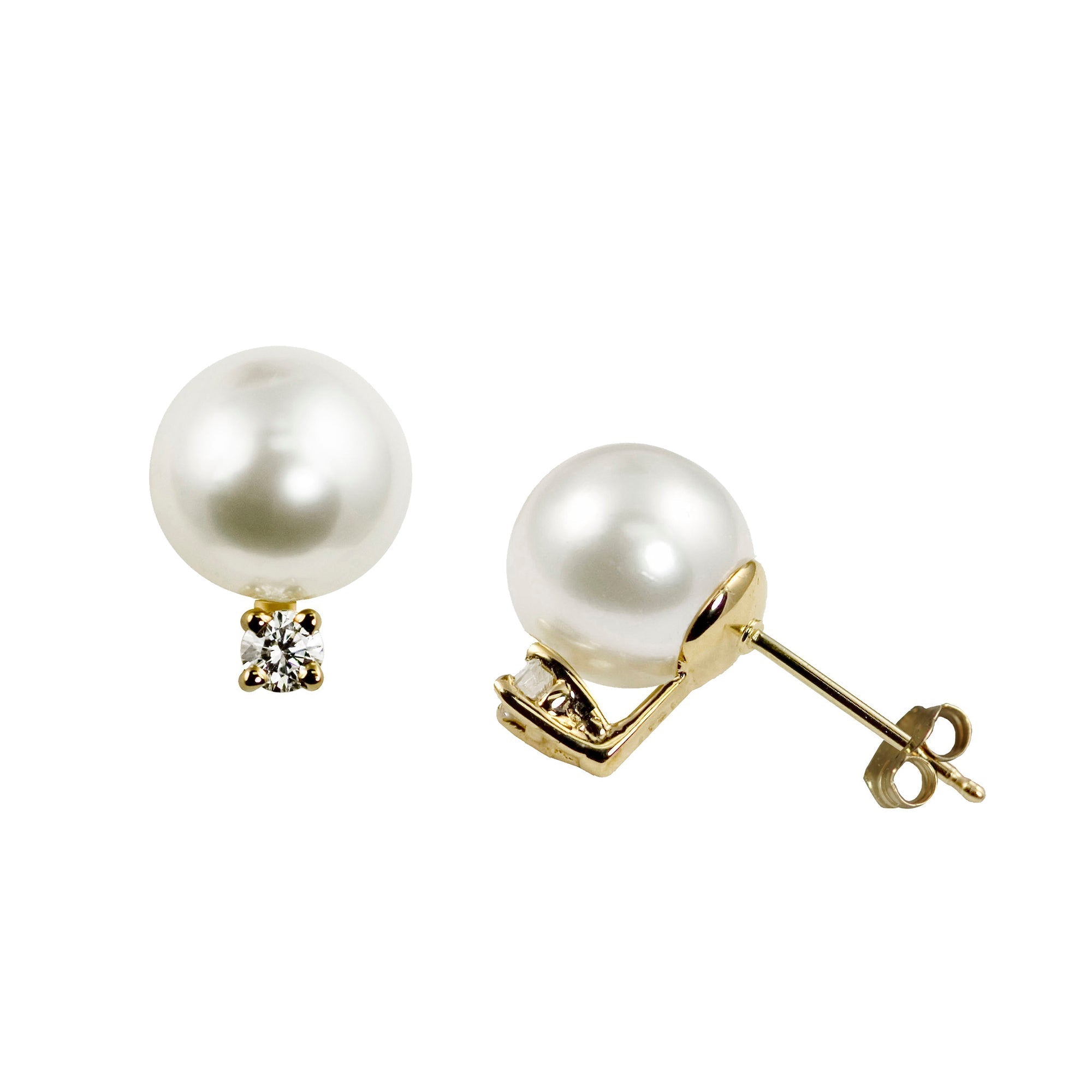 Parkplace Pearls 14KT Yellow Gold Akoya Pearl Earring 926518