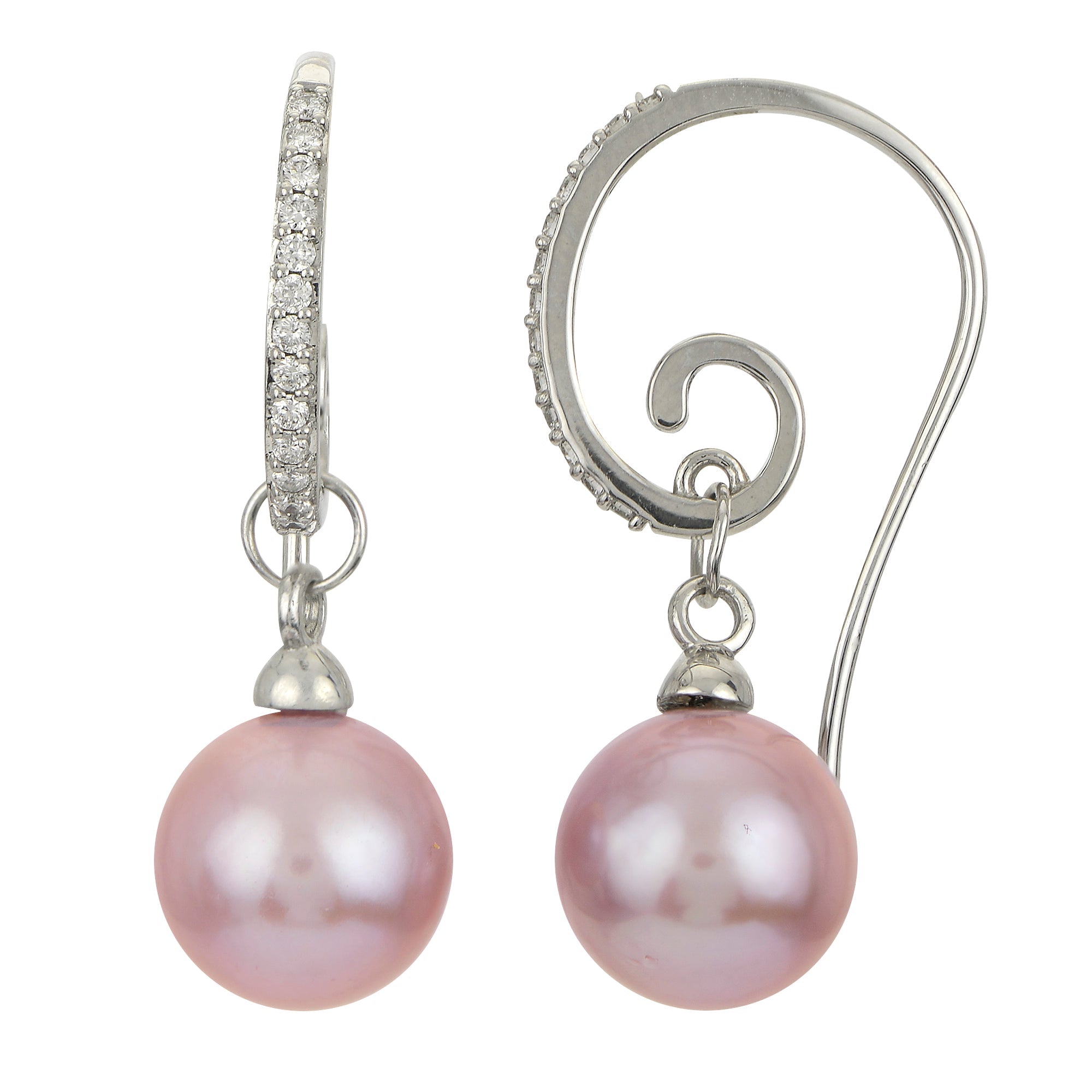Parkplace Pearls 14KT White Gold Freshwater Pearl Earring 926740/NQWH