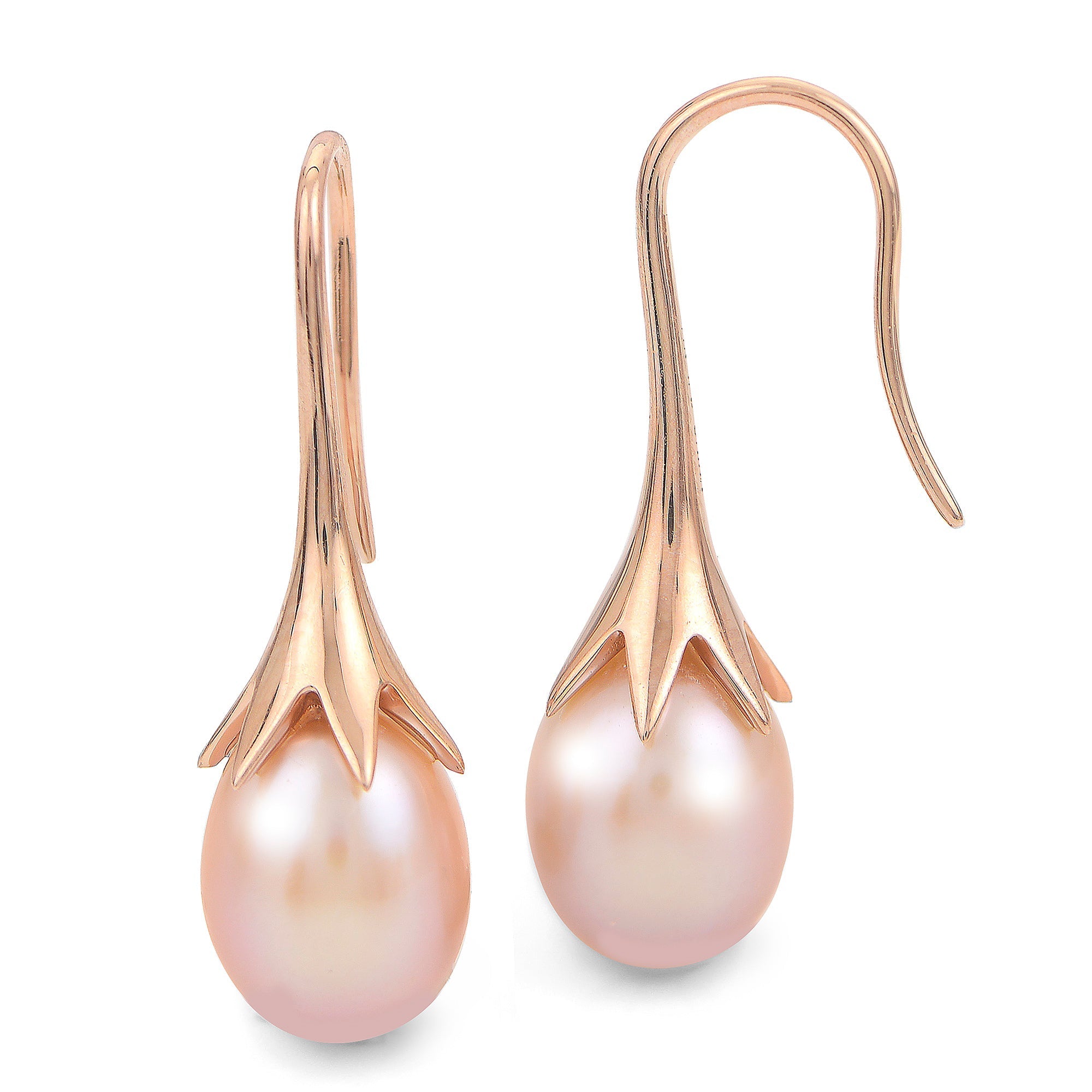 Parkplace Pearls 14KT Rose Gold Freshwater Pearl Earring 926788/RG-NQ
