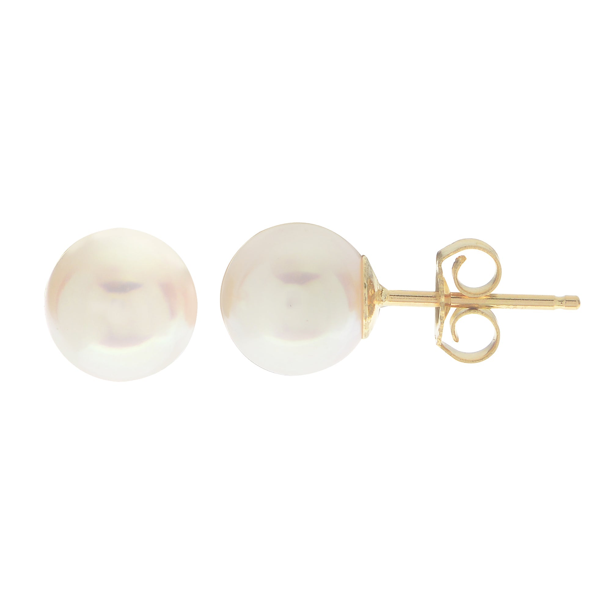 Parkplace Pearls 18KT Yellow Gold Akoya Pearl Earring 926907