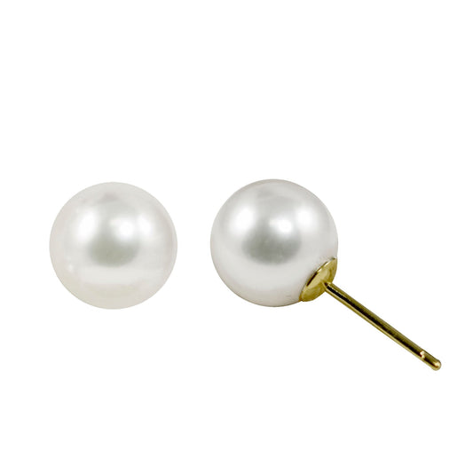 Parkplace Pearls 18KT Yellow Gold Akoya Pearl Earring 926913