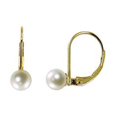 Parkplace Pearls 14KT Yellow Gold Akoya Pearl Earring 927115/A