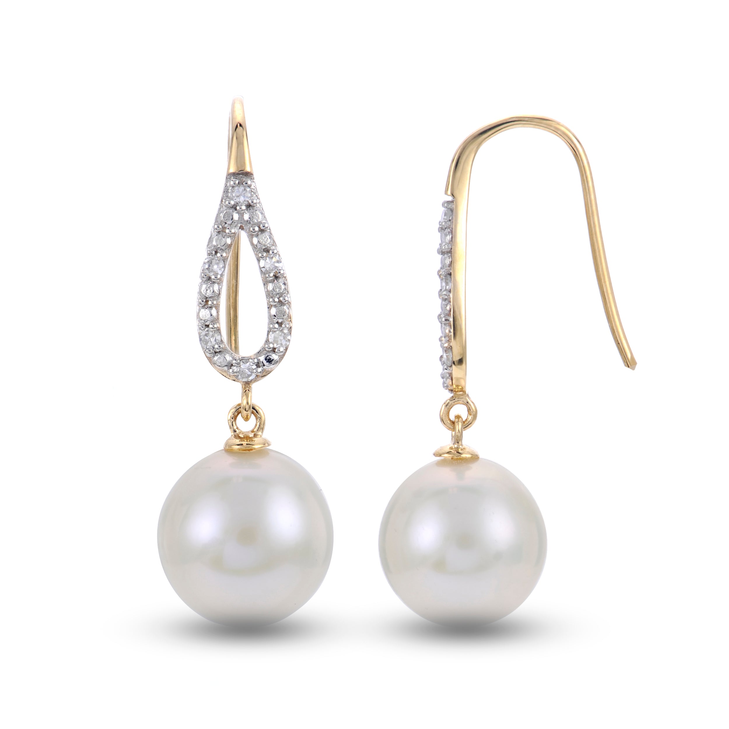 Parkplace Pearls 14KT Yellow Gold Freshwater Pearl Earring 927253/FW