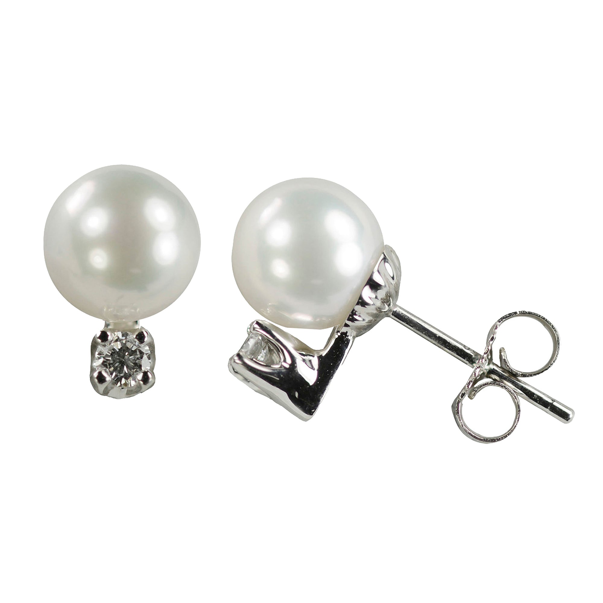 Parkplace Pearls 14KT White Gold Freshwater Pearl Earring 927271/WH