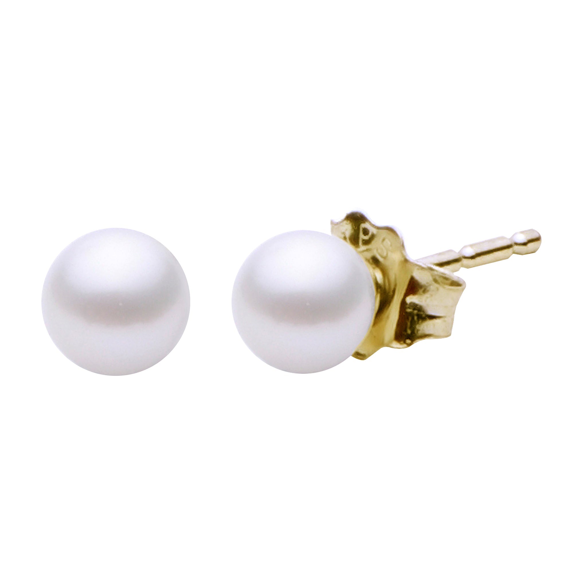 Parkplace Pearls 14KT Yellow Gold Freshwater Pearl Earring 927524/AAFW
