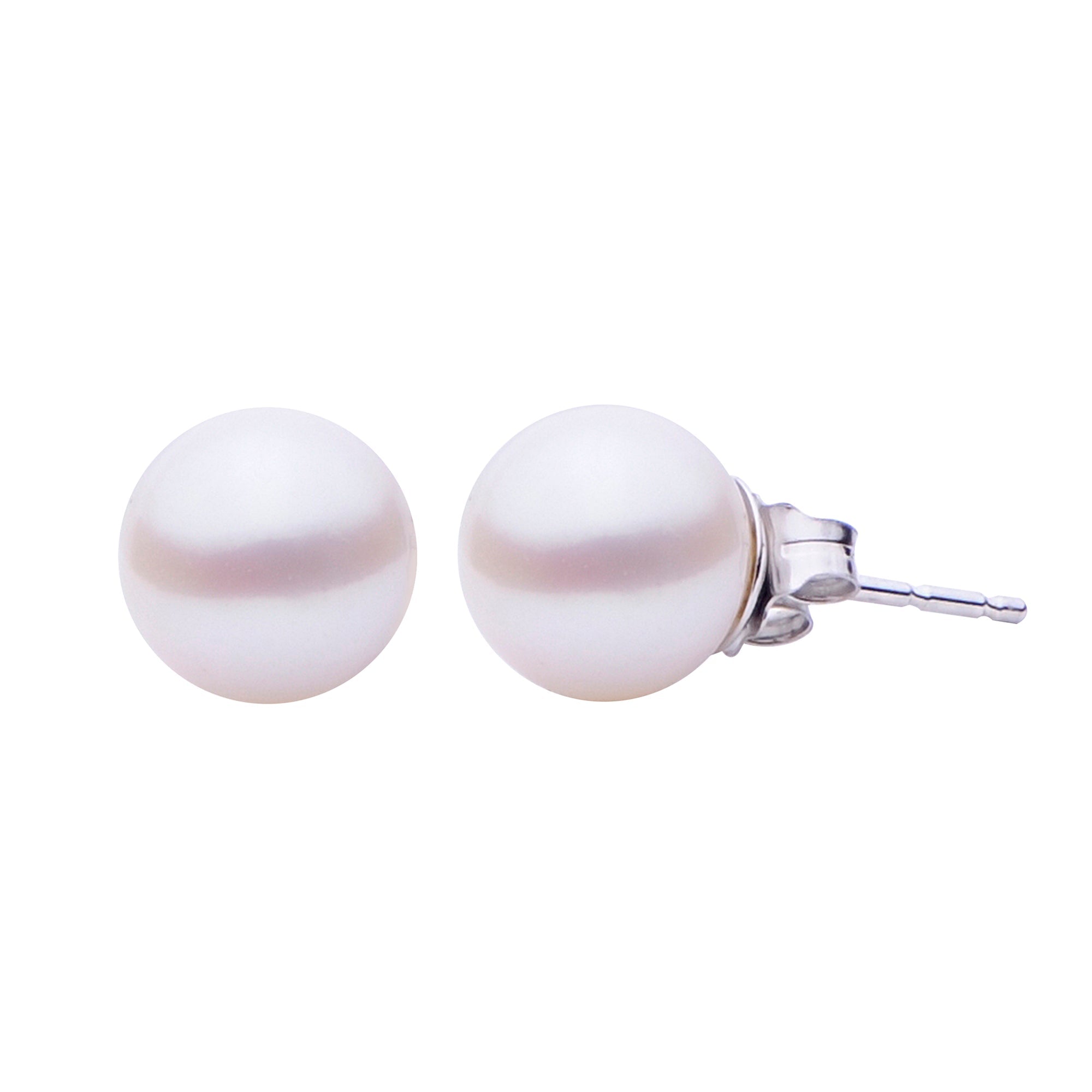 Parkplace Pearls 14KT White Gold Freshwater Pearl Earring 927528/AAFWWH
