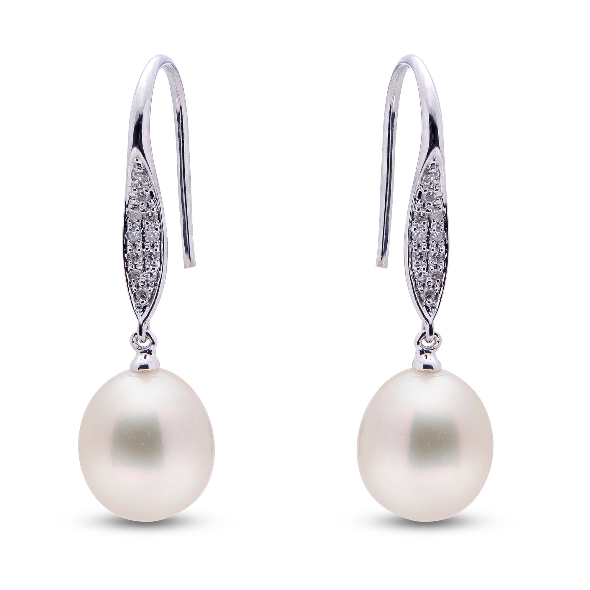 Parkplace Pearls 14KT White Gold Freshwater Pearl Earring 927720/FW