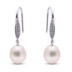Parkplace Pearls 14KT White Gold Freshwater Pearl Earring 927720/FW