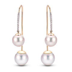 Parkplace Pearls 14KT Yellow Gold Freshwater Pearl Earring 928105/AA