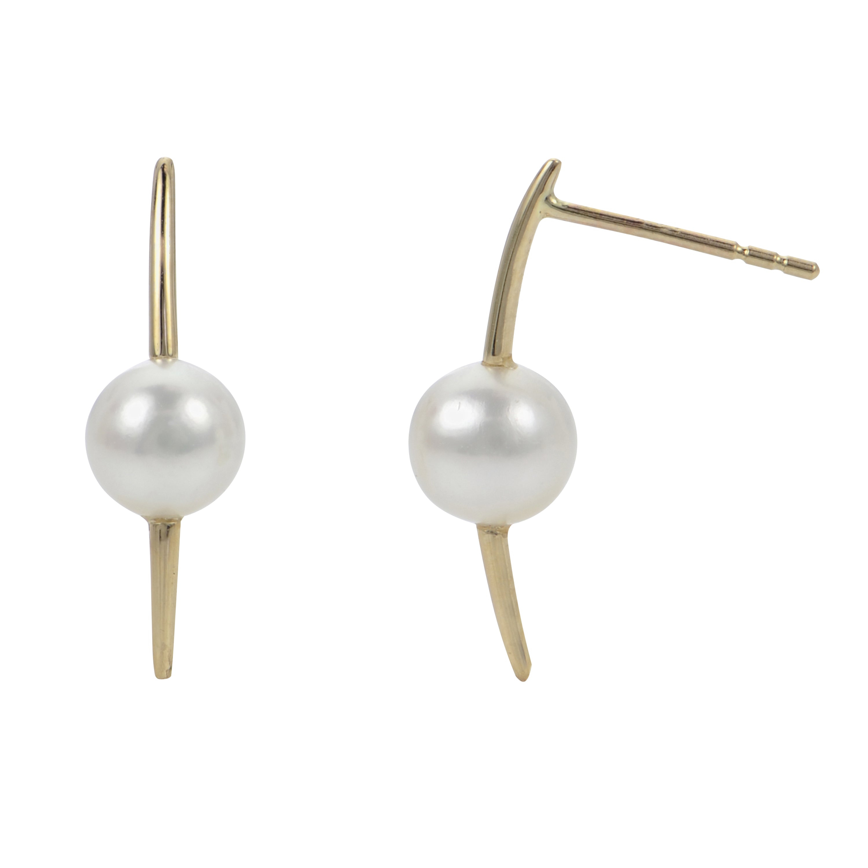 Parkplace Pearls 14KT Yellow Gold Freshwater Pearl Earring 929417/FW