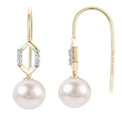 Parkplace Pearls 14KT Yellow Gold Freshwater Pearl Earring 929747/FW