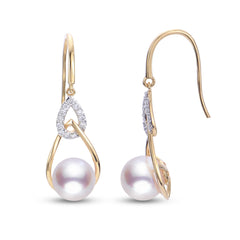 Parkplace Pearls 14KT Yellow Gold Akoya Pearl Earring 929915/A