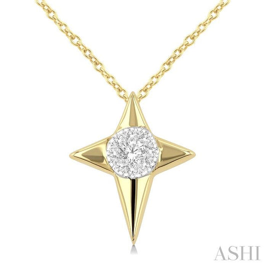 ASHI Diamond Fashion Pendant 929H8PPFGPDYW