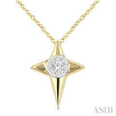 ASHI Diamond Fashion Pendant 929H8PPFGPDYW