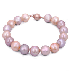 Parkplace Pearls 14KT Rose Gold Freshwater Pearl Bracelet 932406/RG-MULTI075