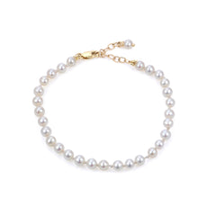 Parkplace Pearls Children's 14KT Yellow Gold Freshwater Pearl Bracelet 935031/FWAA
