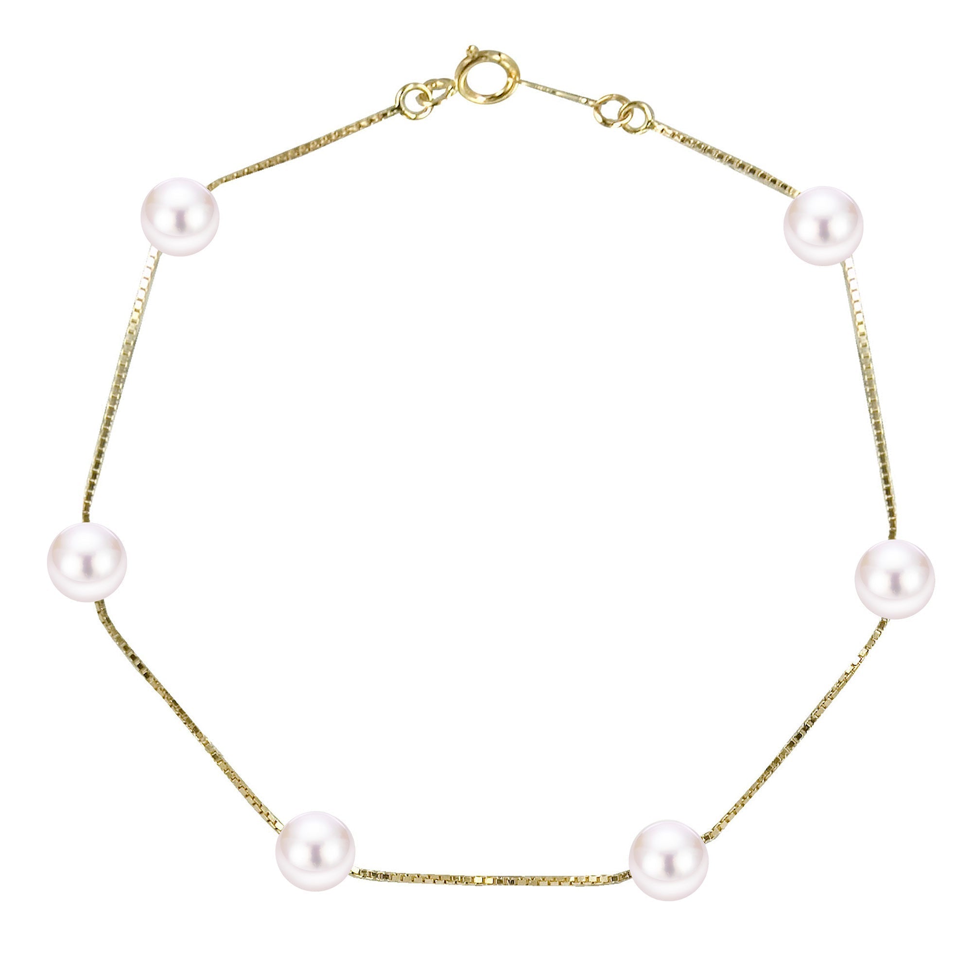 Parkplace Pearls 14KT Yellow Gold Freshwater Bracelet 935257