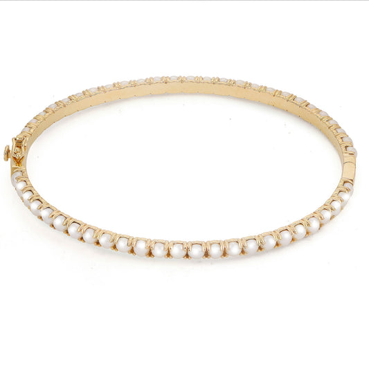 Parkplace Pearls 14KT Yellow Gold Freshwater Pearl Bracelet 935983/FW