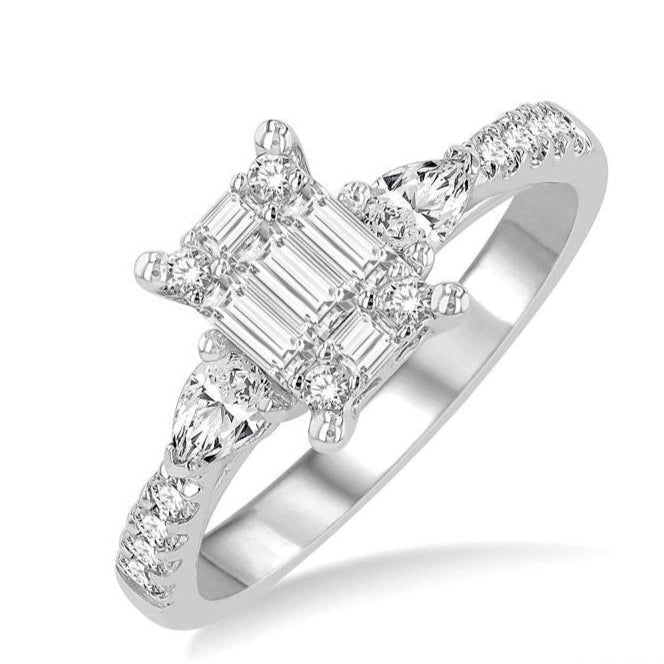 Parkplace Jewelers Fusion Diamond Engagement Ring 117D2PPFHWG