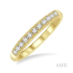 ASHI 11 Stone Diamond Wedding Band 33306PPFGYG