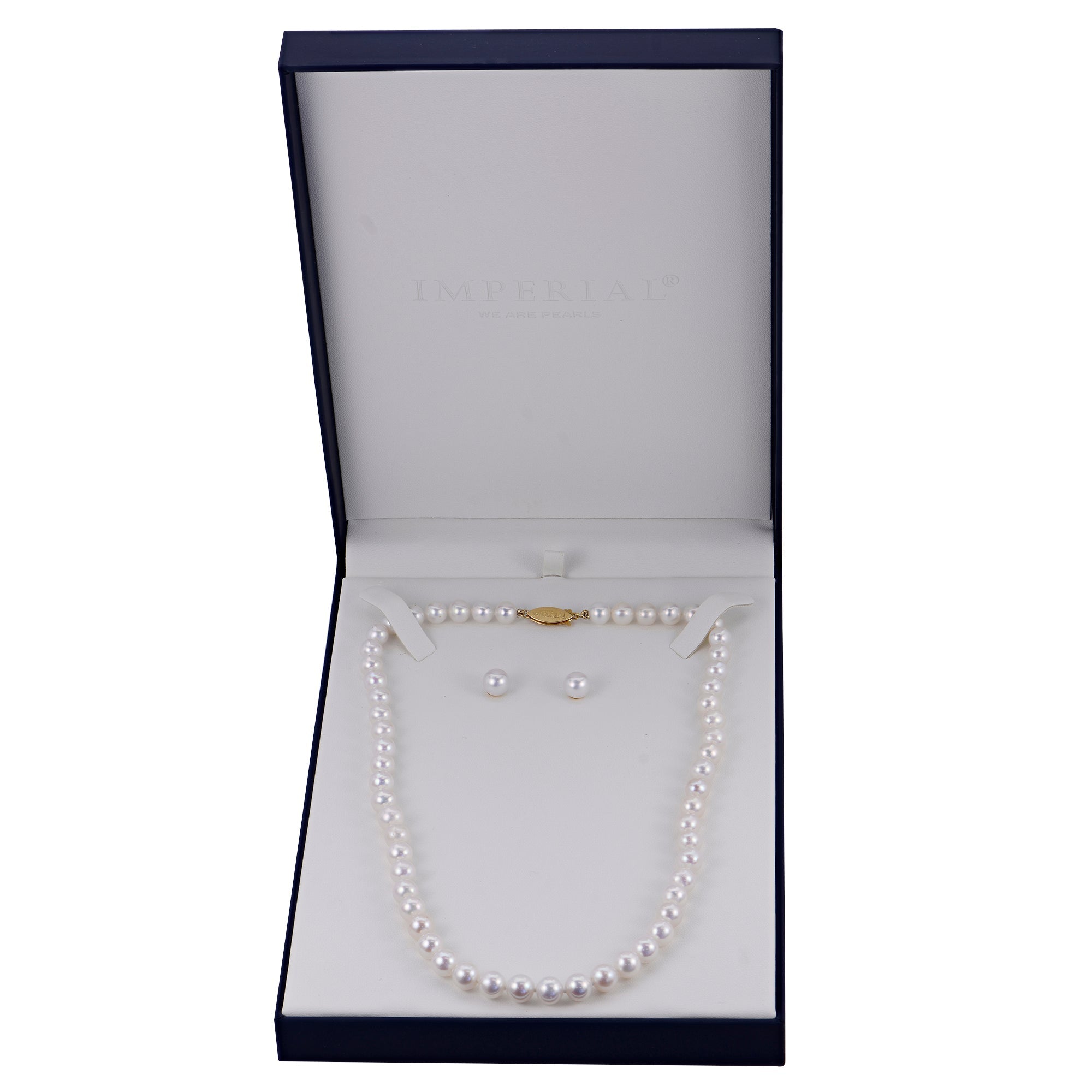 Parkplace Pearls 14KT Yellow Gold Freshwater Pearl Set 946125/BXD