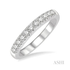 ASHI 11 Stone Diamond Wedding Band 33305PPFGWG