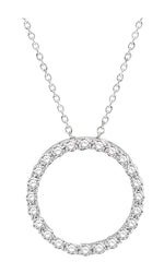 Parkplace Jewelers Circle Diamond Pendant 900H3PPFGPDWG